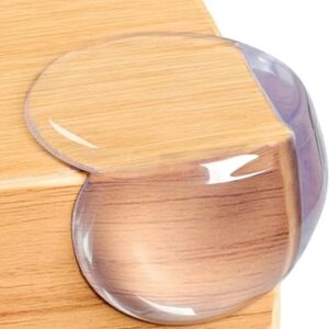 LILBEE Baby Corner Protector – Transparent PVC Edge & Corner Guards for Furniture, Tables & Desks - Soft, Non-Toxic Baby Safety Bumpers – 12 Pack (Clear)