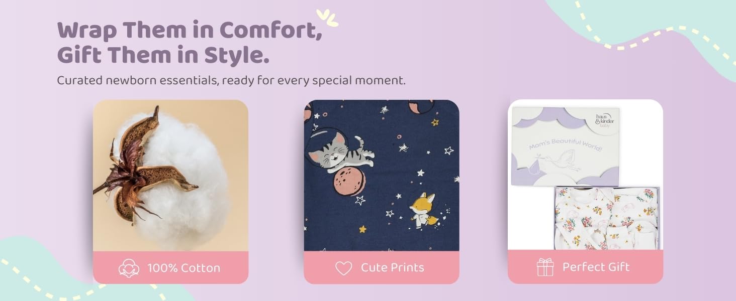 Baby Shower Gift Box Set New Born Baby Gift Set