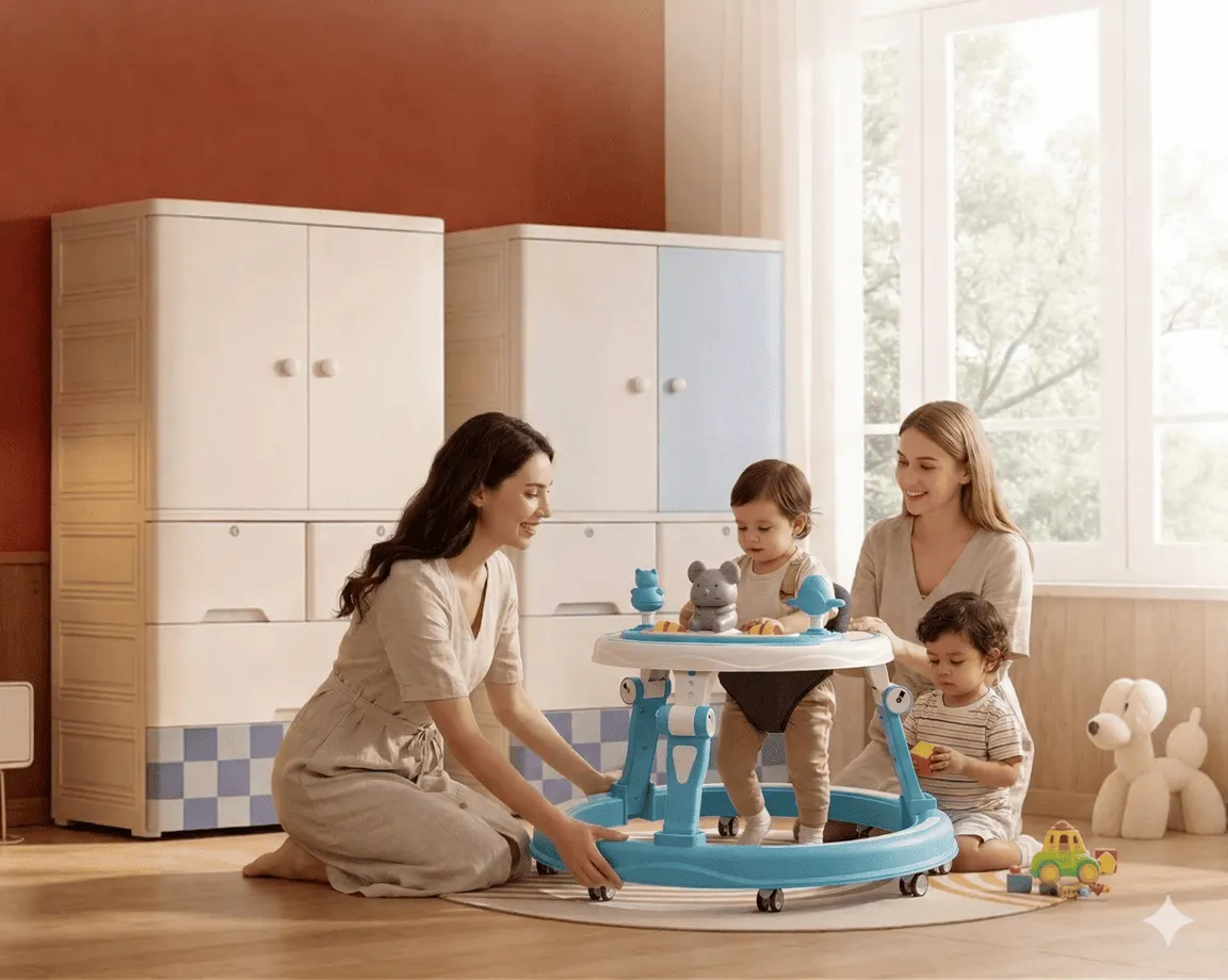 Adjusting Your Baby Walker How to Set the Perfect Height for Growth. Learn and buy baby walker as suitable baby walker for your child.