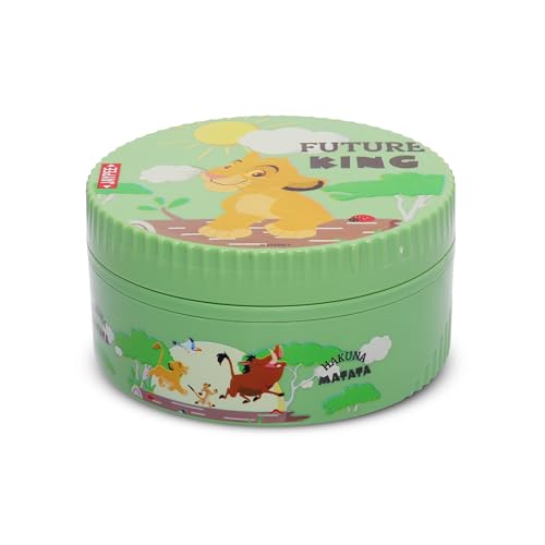 JAYPEE Unimunch PU Insulated Inner Stainless Steel Lunch Box with Steel Dish | Spillproof Ideal for Snacks| Easy to Carry Non Toxic |Safe for Storing Food,375 ml, Green
