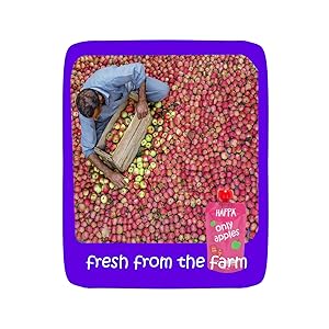 Happa Organic Baby Food, Fruit Puree Apple, Mango and multigrain, Stage 3, 8 Months + , 100 Grams