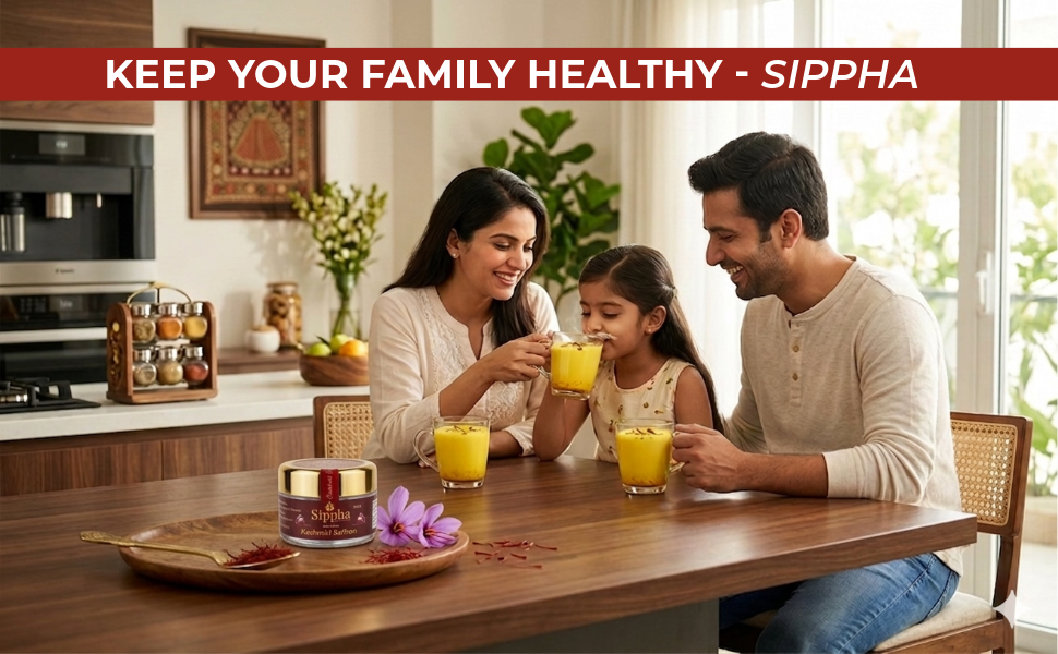 Sippha 100% Pure Kashmiri Saffron Threads
