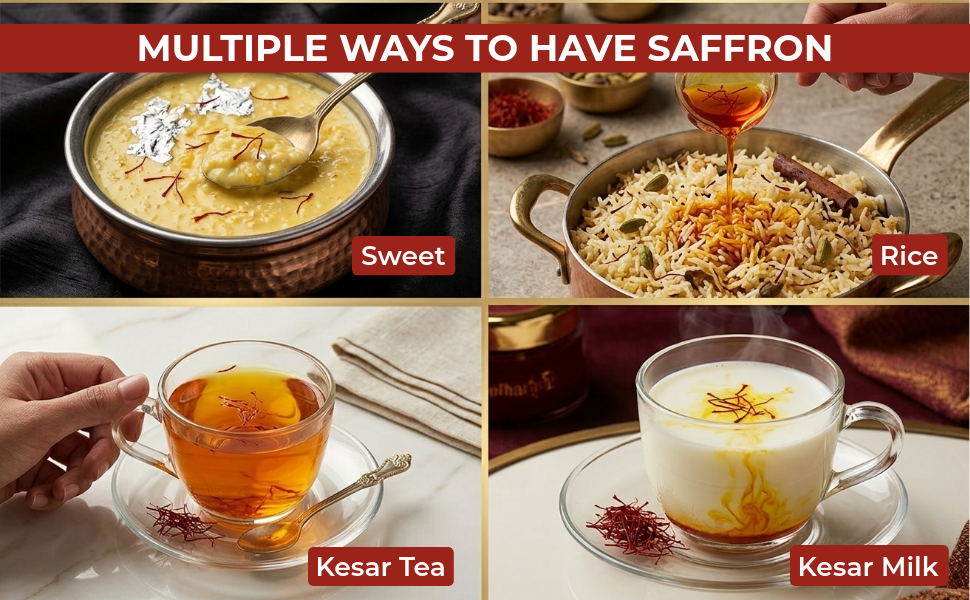 Sippha 100% Pure Kashmiri Saffron Threads
