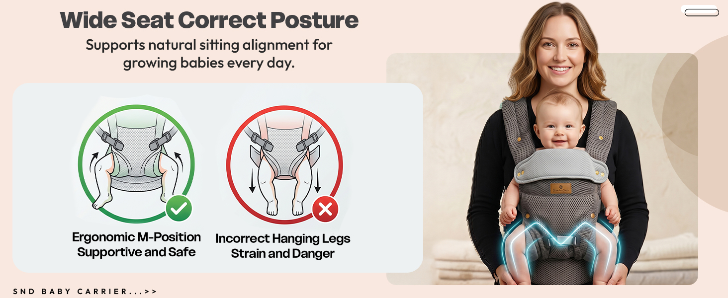 baby carrier for 0 to 6 months