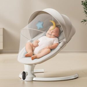 StarAndDaisy Baby Rockers for 0 to 2 Years, Baby Multi Functional Rocker for Babies (MF-White)