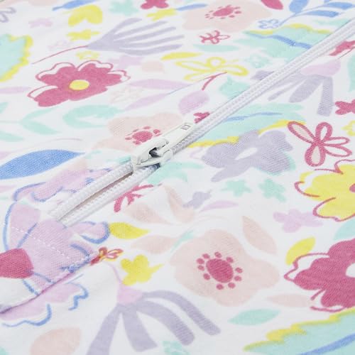 Haus and Kinder 100% Cotton Dreamsack for Newborn Baby | Transitional Arms Up Sleeping Sack, Wearable Sleep Sack | Baby Sleepwear for 0-3 Months | Disty Floral - Image 5