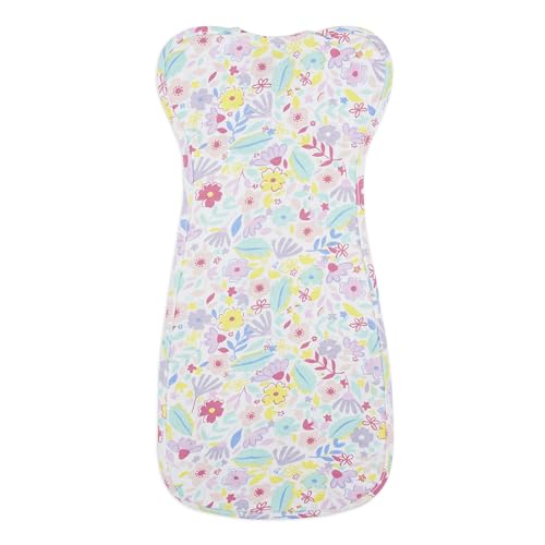 Haus and Kinder 100% Cotton Dreamsack for Newborn Baby | Transitional Arms Up Sleeping Sack, Wearable Sleep Sack | Baby Sleepwear for 0-3 Months | Disty Floral - Image 2