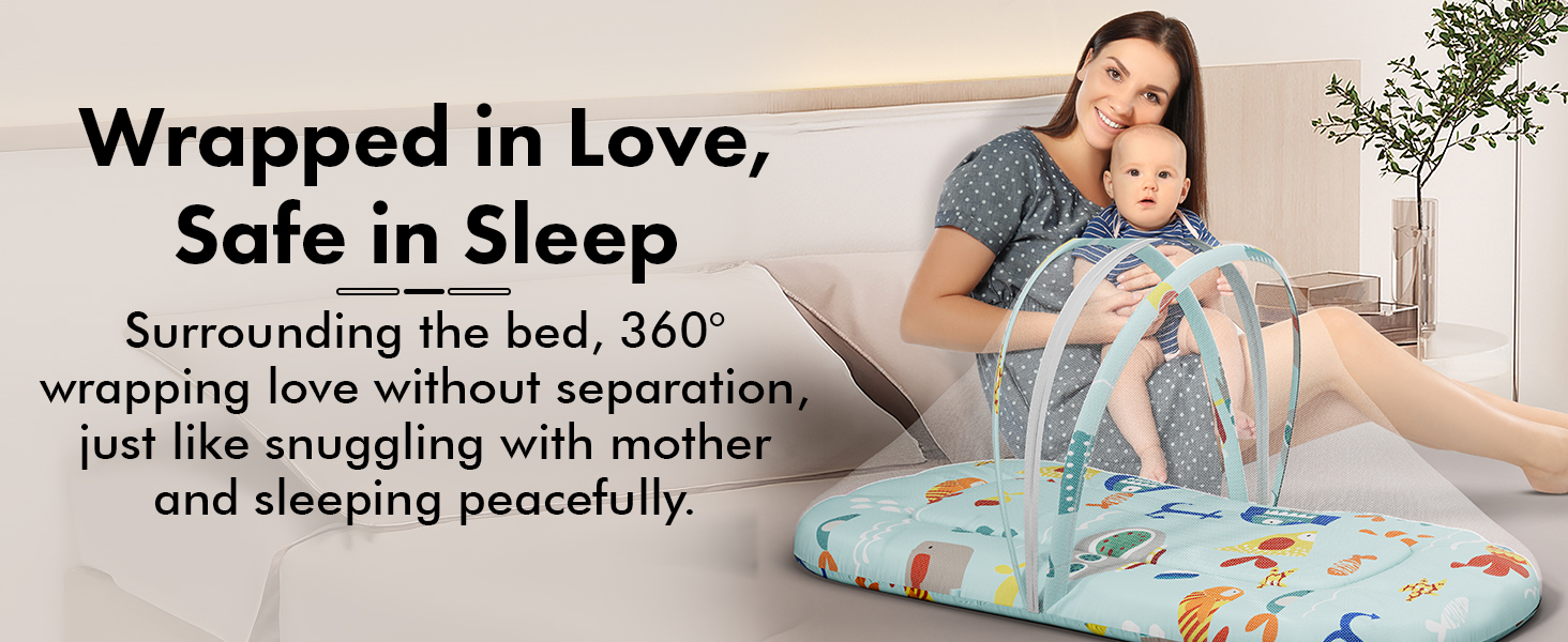 Baby Sleeping Bag with Mosquito Net