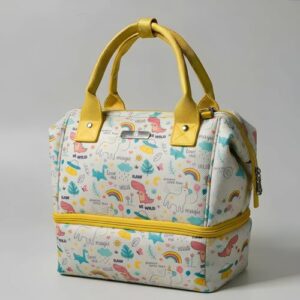 StarAndDaisy Baby Bag for Mothers Travel/Diaper Bags for Mom with Insulated Compartment/Diaper Bag for Mothers for Travel & Multiple Pockets, 12L Capacity- Unicorn Print