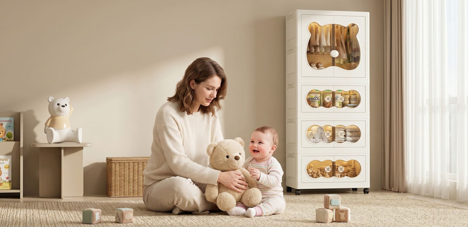 Top Benefits of Using Kids Foldable Storage Cabinets at Home