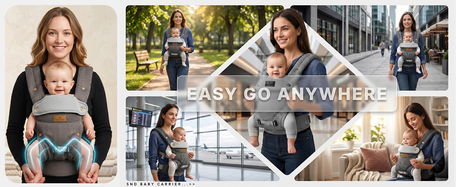 comfortable baby carrier