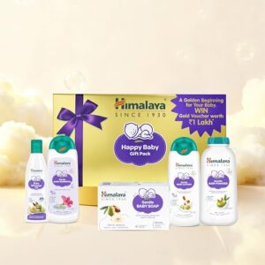 Himalaya Baby Golden Gift Pack | Chance to Win a Gold Voucher Worth ₹1 Lakh | No 1 Dr Recommended Brand | Complete Baby Care Kit |Safe for Newborns