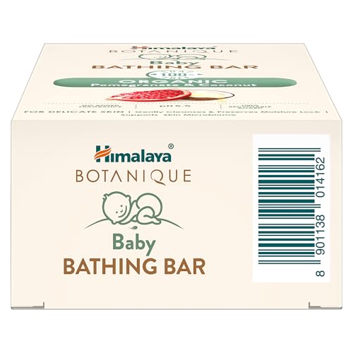 Himalaya Botanique Baby Bathing Bar 125g | Organic | Preserve Moisture Lock | No Tears | Dermatologically Tested | Helps Protect Skin Barrier | pH 5.5 | Hypoallergenic | No Added Fragrance - Image 10