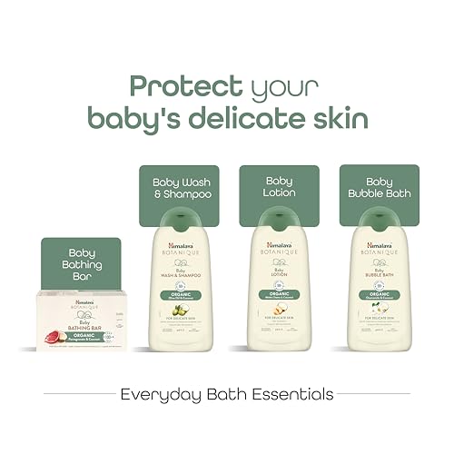 Himalaya Botanique Baby Bathing Bar 125g | Organic | Preserve Moisture Lock | No Tears | Dermatologically Tested | Helps Protect Skin Barrier | pH 5.5 | Hypoallergenic | No Added Fragrance - Image 8