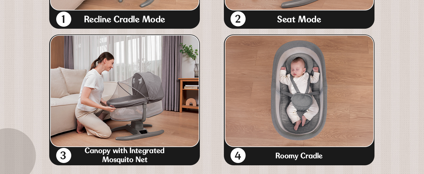 Baby Rocking Cradle