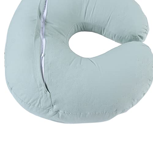 haus & kinder Baby Feeding Pillow for new Born Baby, Breastfeeding & Nursing Pillow with Removable Cover, Infant Support Cushion for 0–24 Months, Tummy Time Pillow (Whimsical Woodland) - Image 8