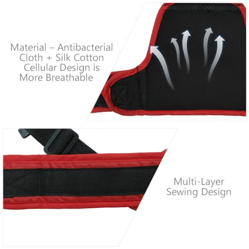 SNOWIE SOFT Spider Man Kids Safety Belt For Two Wheeler With Reflective Strips, Portable Car Seat Safety Belt For Kids Bike Scooty, Belt For Bike Ride Harness, Adjustable Safety Harness For Boys,Red - Image 6
