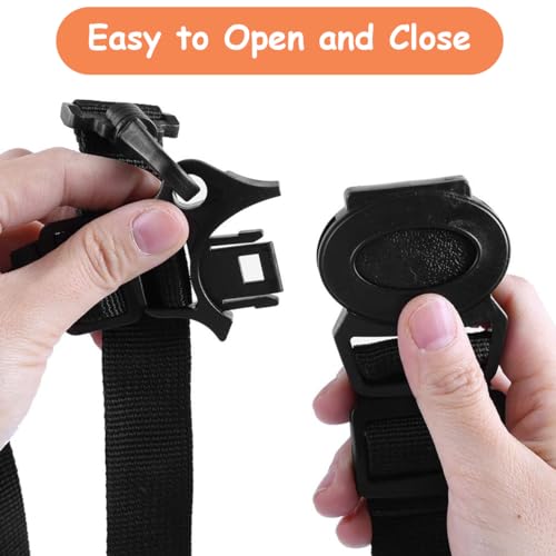 SNOWIE Soft® Adjustable Baby Safety Harness Belt - 5-Point Secure Chair Strap for Toddlers with Universal Fit for Strollers, High Chairs, Prams - Durable Quick Release Design for Optimal Child Safety - Image 3