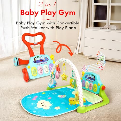 StarAndDaisy Walker for Baby 6-24 Months / 2-in-1 Push/playgym Walker for Infants & Toddlers with Hanging Toys, Lights & Music| Sit-to-Stand Learning Walker for Boys & Girls - Image 3