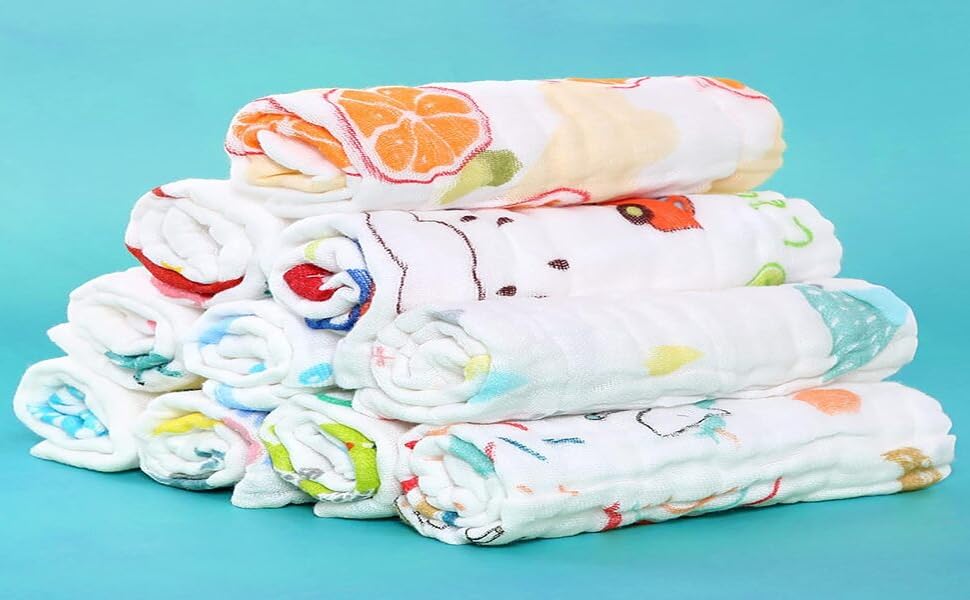 6 layer muslin cotton hankey
