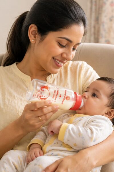 feeding glass bottle